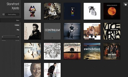 Storefront Xyloto